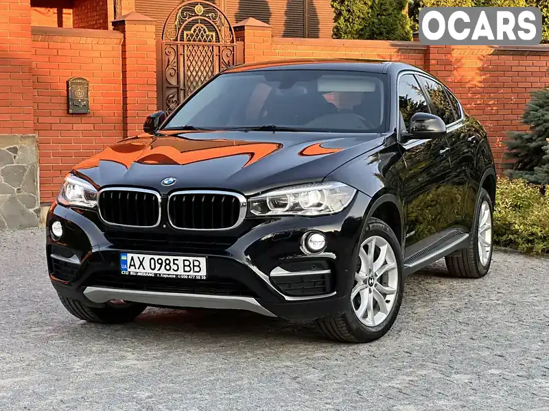 Позашляховик / Кросовер BMW X6 2015 2.98 л. Автомат обл. Київська, Київ - Фото 1/21