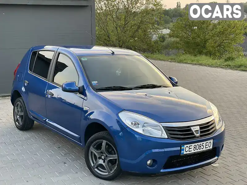 Хэтчбек Dacia Sandero 2009 1.6 л. Ручная / Механика обл. Черновицкая, Черновцы - Фото 1/21