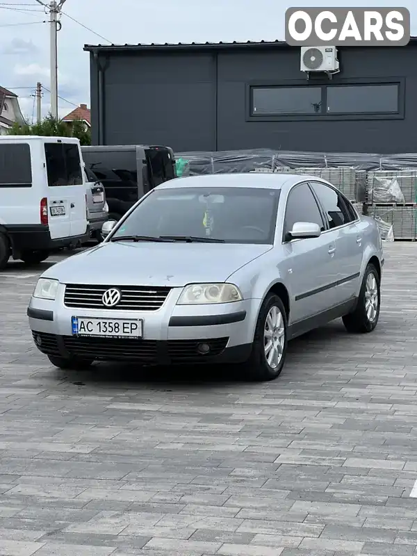 Седан Volkswagen Passat 2003 1.98 л. Автомат обл. Волынская, Луцк - Фото 1/15