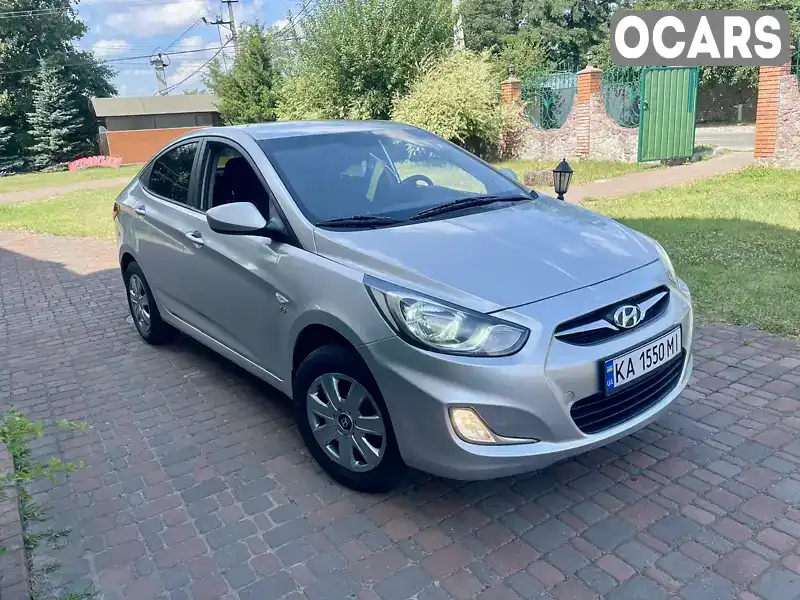 Седан Hyundai Accent 2012 1.6 л. Автомат обл. Киевская, Киев - Фото 1/14