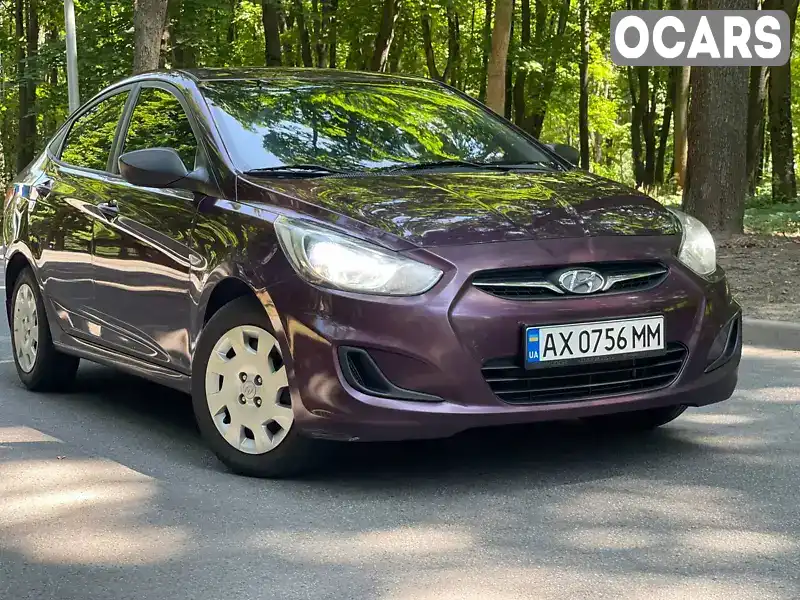 Седан Hyundai Accent 2011 1.4 л. Автомат обл. Харьковская, Харьков - Фото 1/21