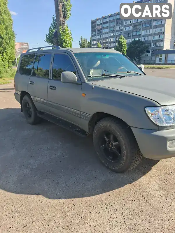 Внедорожник / Кроссовер Toyota Land Cruiser 2002 4.7 л. Автомат обл. Сумская, Сумы - Фото 1/8