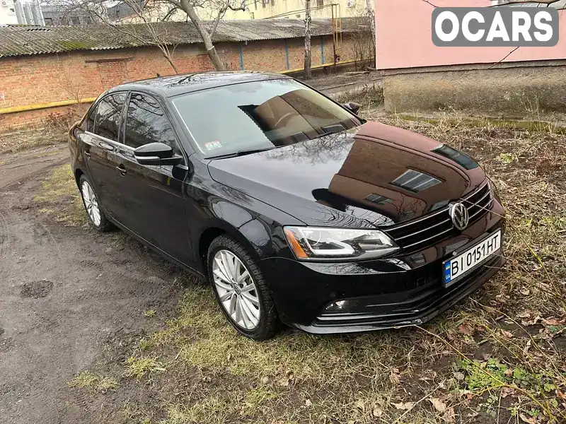 Седан Volkswagen Jetta 2016 1.8 л. Автомат обл. Полтавская, Полтава - Фото 1/8