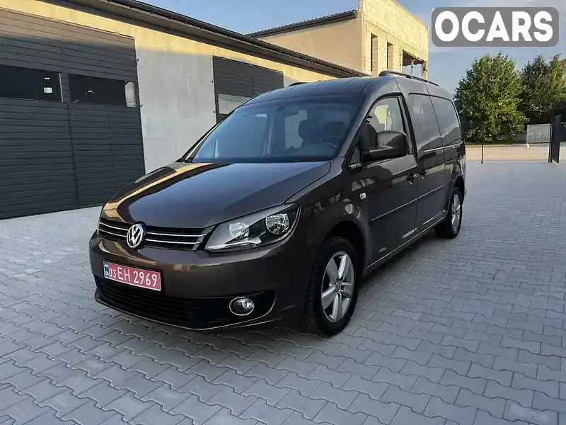 Минивэн Volkswagen Caddy 2011 2 л. Автомат обл. Волынская, Нововолынск - Фото 1/21