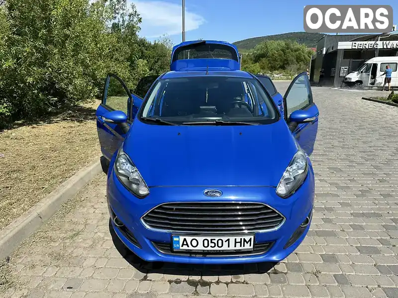 Хэтчбек Ford Fiesta 2013 1.5 л. Ручная / Механика обл. Закарпатская, Берегово - Фото 1/18