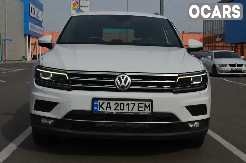 Позашляховик / Кросовер Volkswagen Tiguan 2017 1.97 л. Автомат обл. Київська, Київ - Фото 1/21