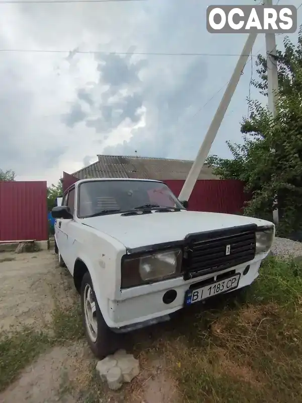 Седан ВАЗ / Lada 2107 1987 1.5 л. Ручна / Механіка обл. Полтавська, Лубни - Фото 1/9