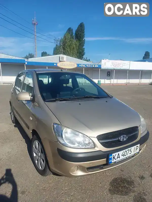 Хетчбек Hyundai Getz 2010 1.4 л. Автомат обл. Київська, Київ - Фото 1/8