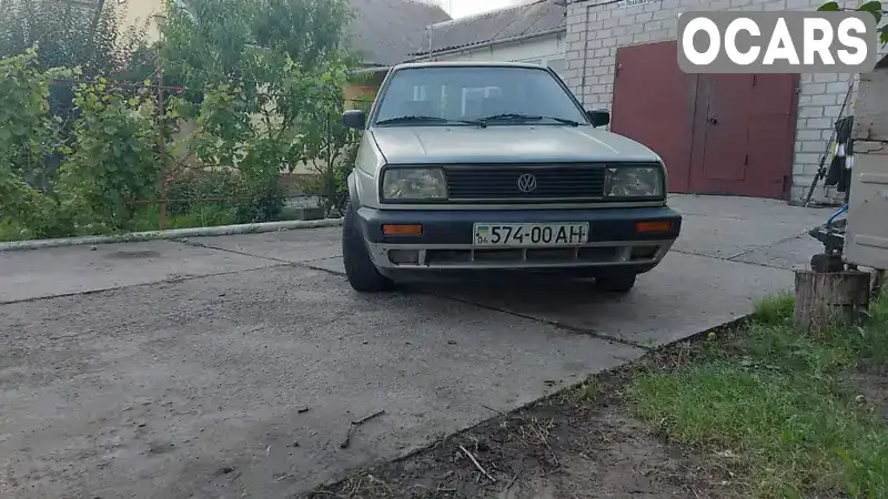 Седан Volkswagen Jetta 1987 1.8 л. Ручная / Механика обл. Днепропетровская, Каменское (Днепродзержинск) - Фото 1/18