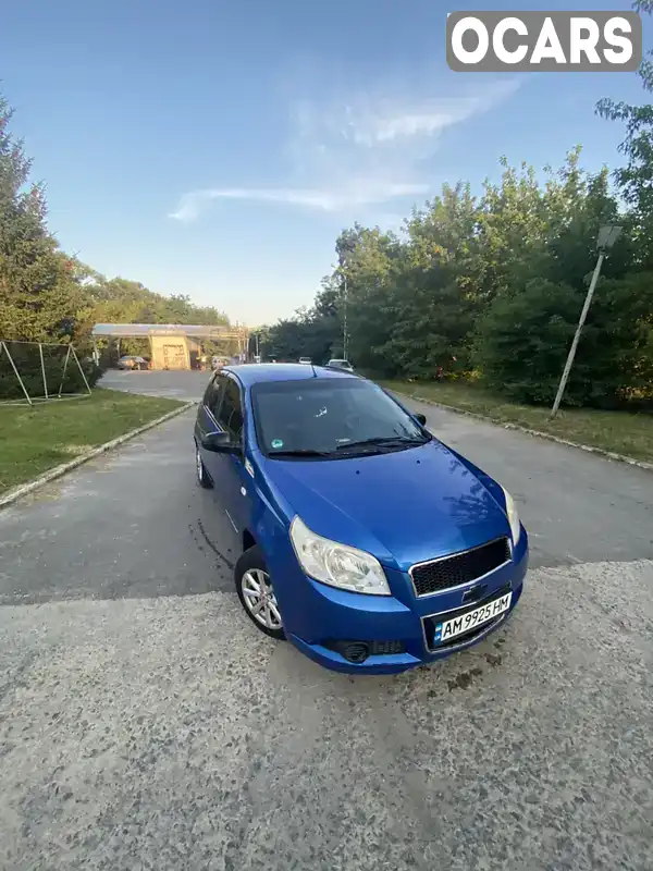 Хэтчбек Chevrolet Aveo 2009 1.21 л. Ручная / Механика обл. Житомирская, Бердичев - Фото 1/13