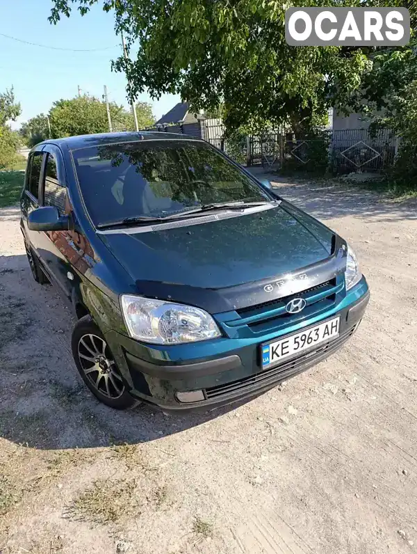 Хэтчбек Hyundai Getz 2003 1.34 л. Ручная / Механика обл. Днепропетровская, Днепр (Днепропетровск) - Фото 1/5