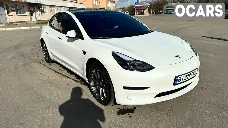 Седан Tesla Model 3 2022 null_content л. Автомат обл. Полтавська, Полтава - Фото 1/7