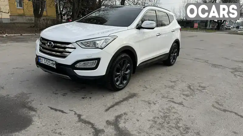 Позашляховик / Кросовер Hyundai Santa FE 2013 2.4 л. Автомат обл. Полтавська, Полтава - Фото 1/11