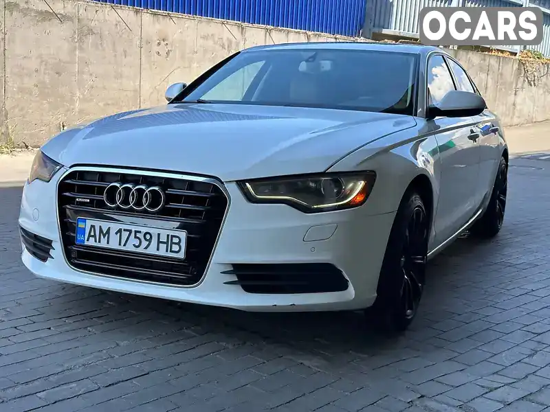 Седан Audi A6 2014 1.98 л. Автомат обл. Київська, Київ - Фото 1/16