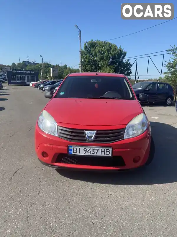 Хетчбек Dacia Sandero 2009 1.39 л. Ручна / Механіка обл. Харківська, Харків - Фото 1/8