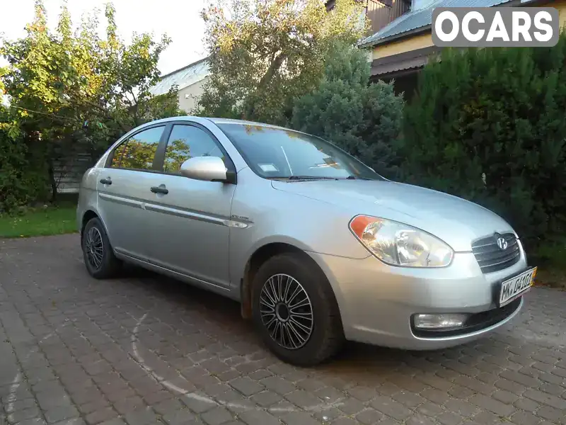 Седан Hyundai Accent 2009 1.4 л. Ручна / Механіка обл. Львівська, Броди - Фото 1/3