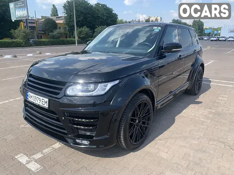 Внедорожник / Кроссовер Land Rover Range Rover Sport 2013 5 л. обл. Житомирская, Житомир - Фото 1/21