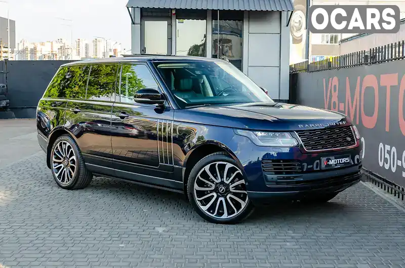 Внедорожник / Кроссовер Land Rover Range Rover 2019 4.37 л. Автомат обл. Киевская, Киев - Фото 1/21