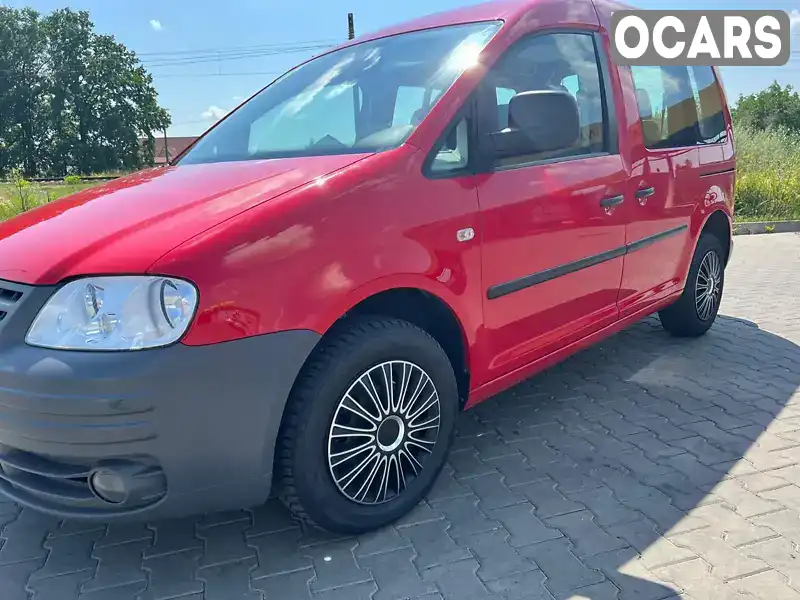 Минивэн Volkswagen Caddy 2009 1.6 л. Ручная / Механика обл. Волынская, Киверцы - Фото 1/21