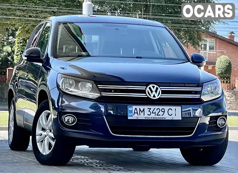 Внедорожник / Кроссовер Volkswagen Tiguan 2012 1.98 л. Автомат обл. Житомирская, Житомир - Фото 1/21