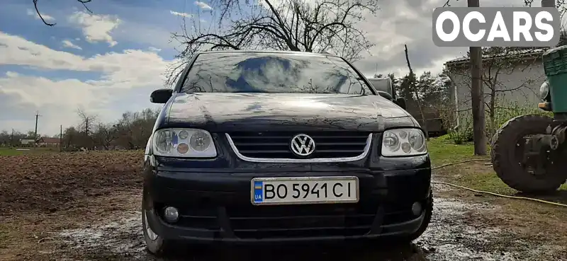 Минивэн Volkswagen Touran 2005 1.9 л. Ручная / Механика обл. Тернопольская, location.city.pochaiv - Фото 1/14