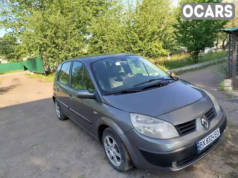 Минивэн Renault Scenic 2005 1.6 л. Ручная / Механика обл. Винницкая, location.city.vapniarka - Фото 1/13