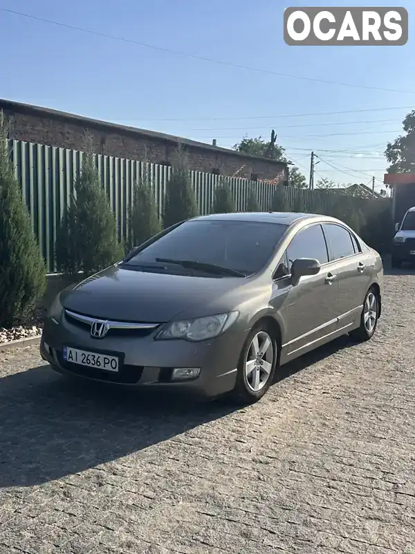 Седан Honda Civic 2006 1.8 л. Ручная / Механика обл. Житомирская, Коростышев - Фото 1/10