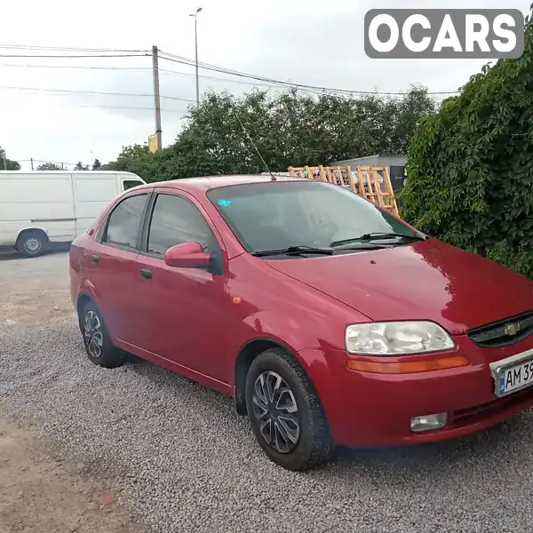 Седан Chevrolet Aveo 2005 1.6 л. Ручная / Механика обл. Киевская, location.city.dmytrivka - Фото 1/12