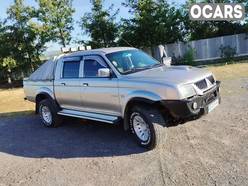 Пикап Mitsubishi L 200 2005 2.48 л. Ручная / Механика обл. Закарпатская, Ужгород - Фото 1/17