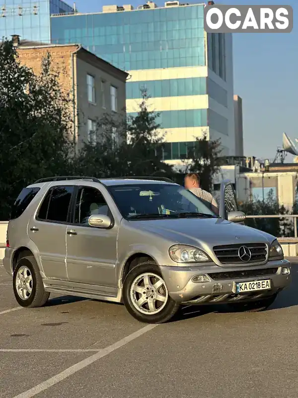 Позашляховик / Кросовер Mercedes-Benz M-Class 2002 4 л. Автомат обл. Київська, Київ - Фото 1/22