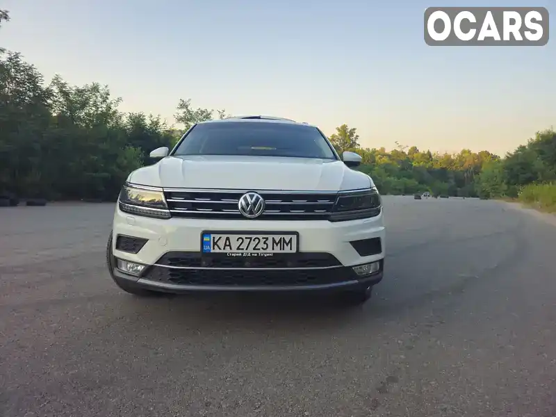 Позашляховик / Кросовер Volkswagen Tiguan 2017 1.97 л. Робот обл. Київська, Київ - Фото 1/20