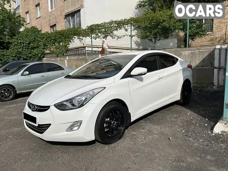 Седан Hyundai Elantra 2013 1.8 л. Автомат обл. Київська, Київ - Фото 1/13