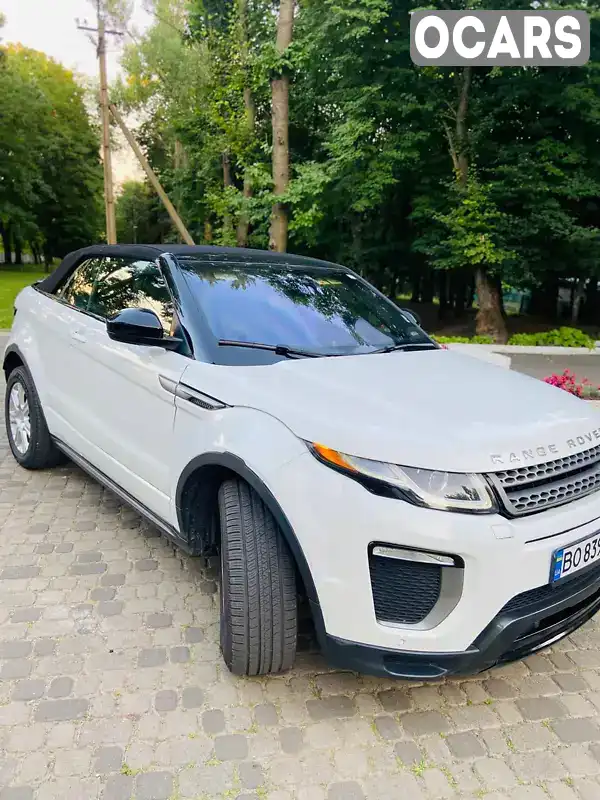 Кабриолет Land Rover Range Rover Evoque 2017 2 л. Типтроник обл. Тернопольская, Залещики - Фото 1/21