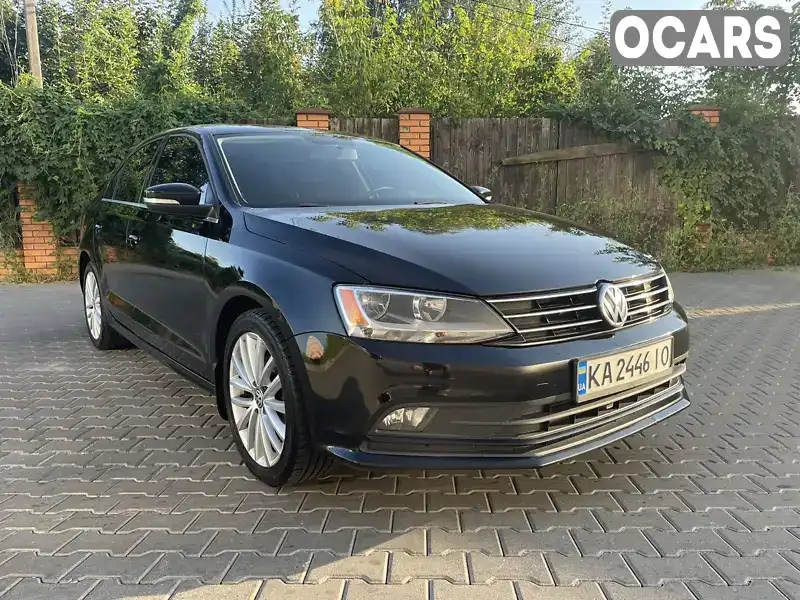 Седан Volkswagen Jetta 2014 1.8 л. Автомат обл. Киевская, location.city.kriukivshchyna - Фото 1/14