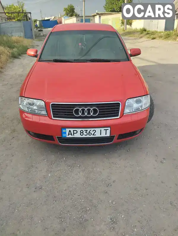 Седан Audi A6 2002 1.78 л. Ручна / Механіка обл. Запорізька, Запоріжжя - Фото 1/7