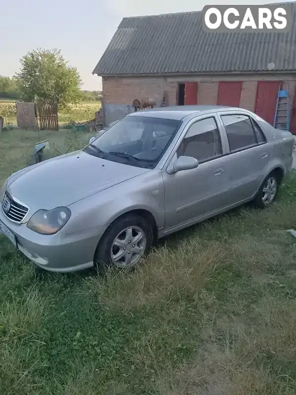 Седан Geely CK 2007 1.5 л. Ручна / Механіка обл. Полтавська, Хорол - Фото 1/21