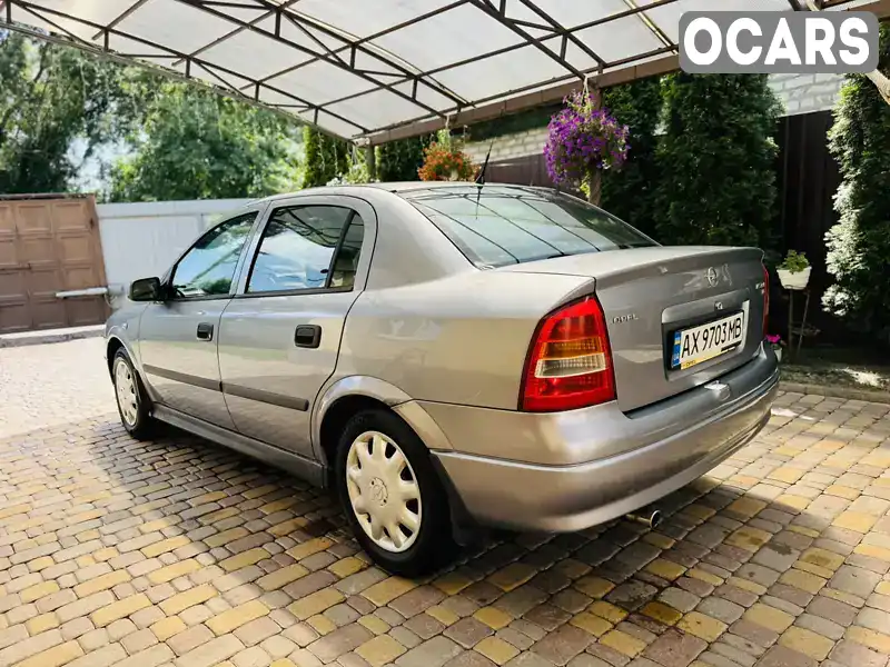 Седан Opel Astra 2003 1.6 л. Ручна / Механіка обл. Харківська, Харків - Фото 1/21