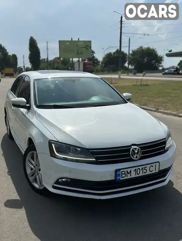 Седан Volkswagen Jetta 2016 1.8 л. Автомат обл. Сумская, Сумы - Фото 1/16