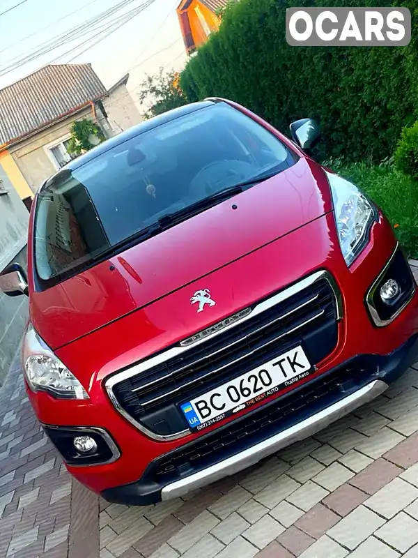 Внедорожник / Кроссовер Peugeot 3008 2015 1.6 л. Автомат обл. Львовская, Стрый - Фото 1/21