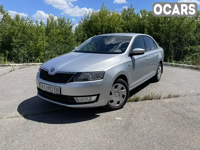 Лифтбек Skoda Rapid 2014 1.6 л. Ручная / Механика обл. Харьковская, Харьков - Фото 1/21