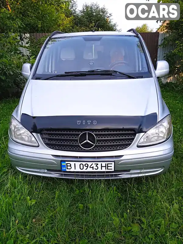 Мінівен Mercedes-Benz Vito 2007 2.15 л. Ручна / Механіка обл. Полтавська, Лубни - Фото 1/16