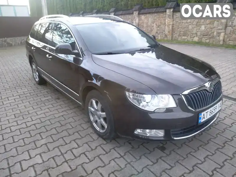 Универсал Skoda Superb 2012 1.6 л. Ручная / Механика обл. Ивано-Франковская, Надворная - Фото 1/21