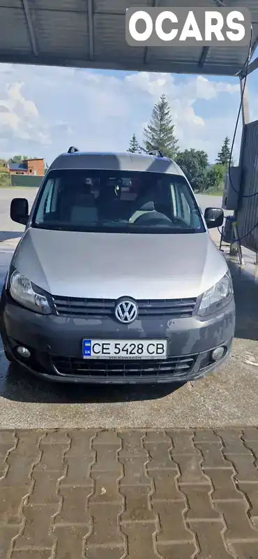 Минивэн Volkswagen Caddy 2012 1.6 л. Ручная / Механика обл. Черновицкая, Хотин - Фото 1/11