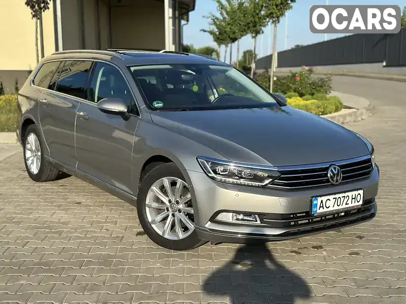 Універсал Volkswagen Passat 2016 1.97 л. Робот обл. Волинська, Луцьк - Фото 1/21