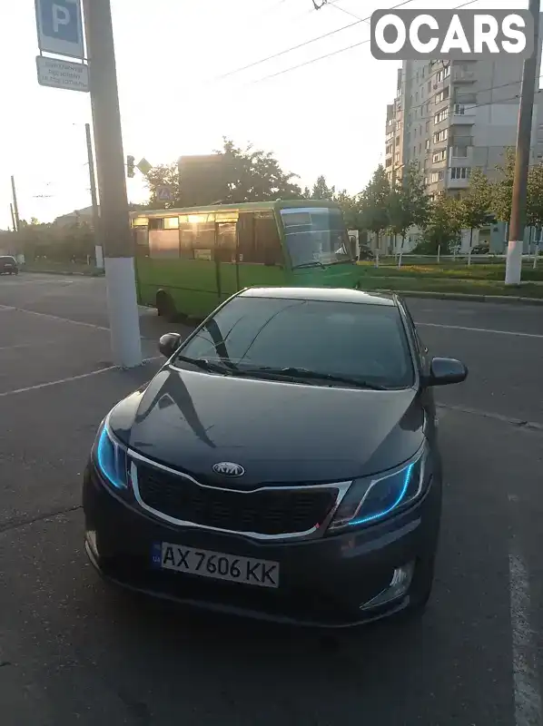 Седан Kia Rio 2013 1.4 л. Ручна / Механіка обл. Харківська, Харків - Фото 1/11