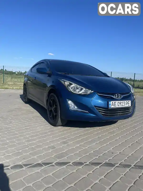 Седан Hyundai Elantra 2014 1.8 л. Автомат обл. Дніпропетровська, Новомосковськ - Фото 1/13