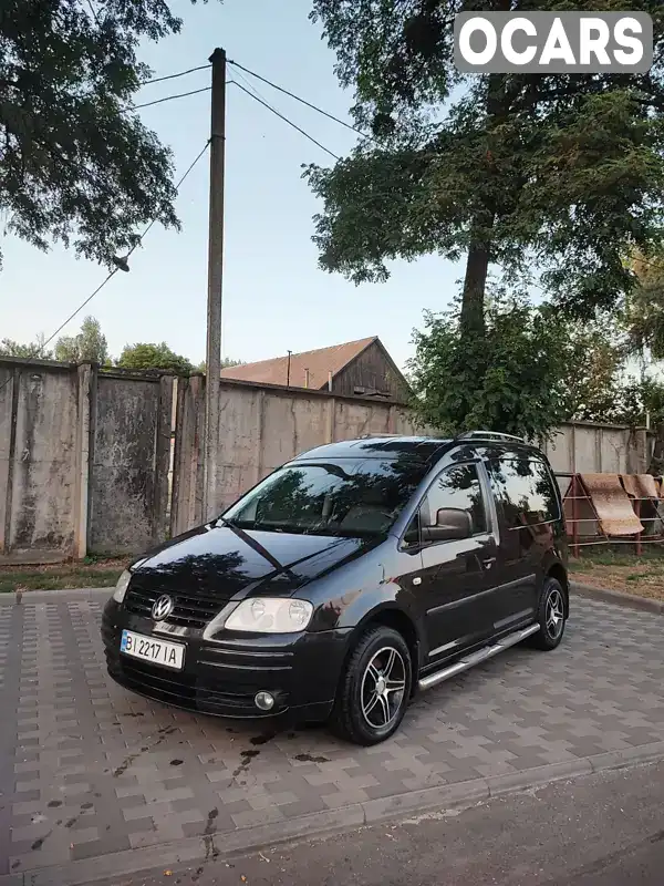 Минивэн Volkswagen Caddy 2008 1.6 л. Ручная / Механика обл. Полтавская, Лубны - Фото 1/21