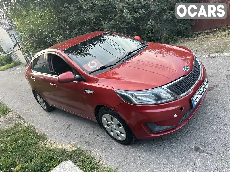 Седан Kia Rio 2012 1.4 л. Ручна / Механіка обл. Київська, Київ - Фото 1/12