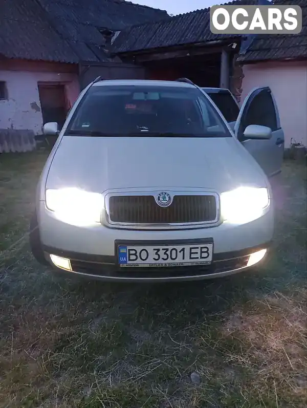 Универсал Skoda Fabia 2004 1.39 л. Ручная / Механика обл. Тернопольская, Тернополь - Фото 1/15