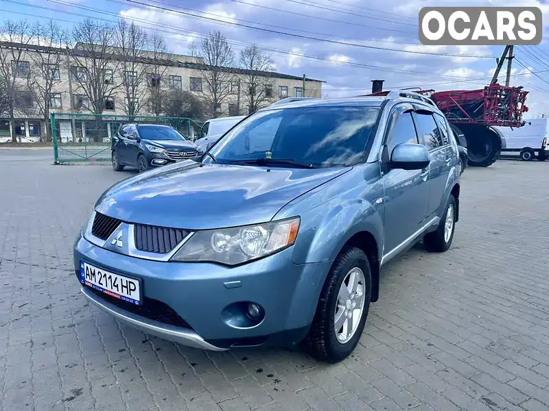 Внедорожник / Кроссовер Mitsubishi Outlander 2007 2 л. Ручная / Механика обл. Житомирская, Радомышль - Фото 1/17